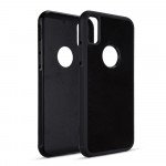 Wholesale iPhone X (Ten) Magic Anti-Gravity Material Case Sticks to Smooth Surface (Black)